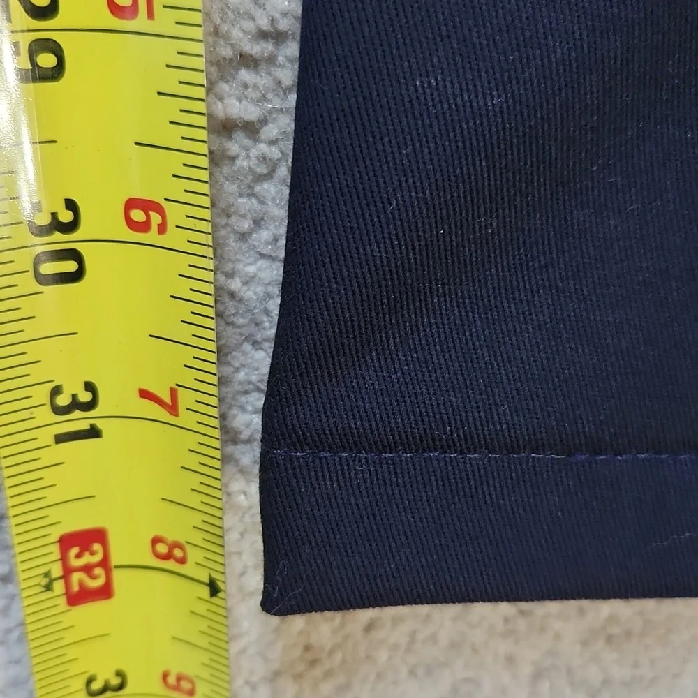 Eddie Bauer Men's Navy Chino  Pants-36 waist and 32 inseam NWT